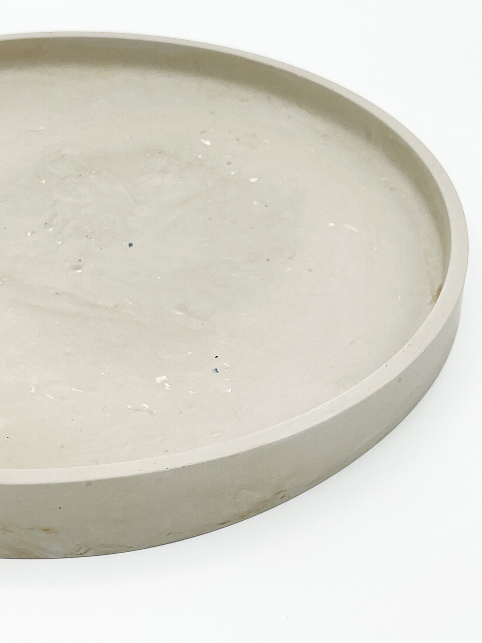 Large plate / saucer for decorative purposes I handmade 25.5 Etsy