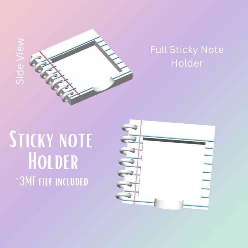 Notebook Notepad Holder - Etsy