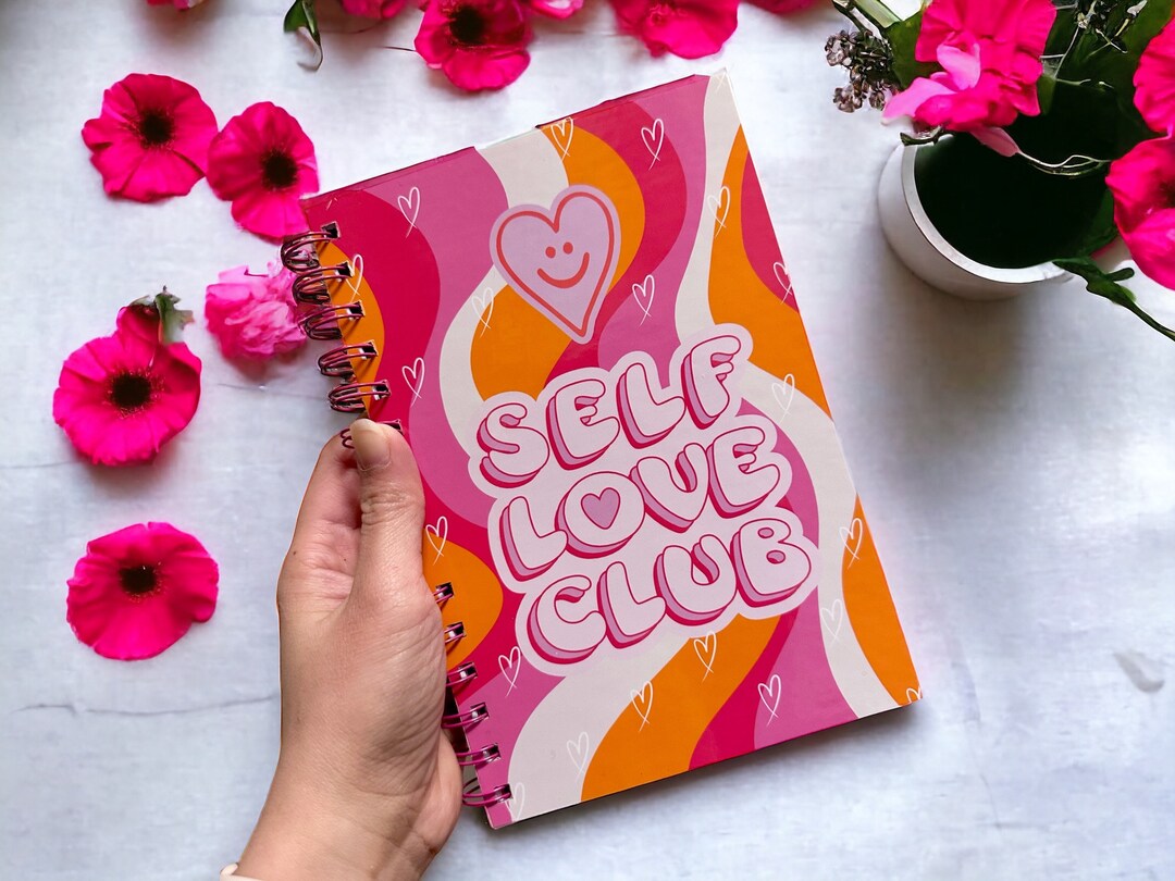 Spiral Notebooks | Cute, Aesthetic Positive Vibes Journal | Self Love ...