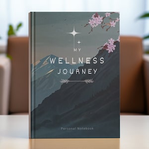 My Daily Wellness Journal, zelfzorgdagboek, luxe cadeau voor haar, zelfzorg- en dankbaarheidsdagboek, zelfzorgnotitieboekje, bevestigingsdagboek