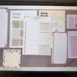 Complete Stationery Writing Set Planners and Memo Pads