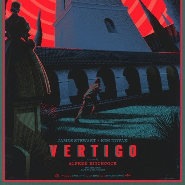 Vértigo, 5 carteles de películas imprimibles descargables digitales
