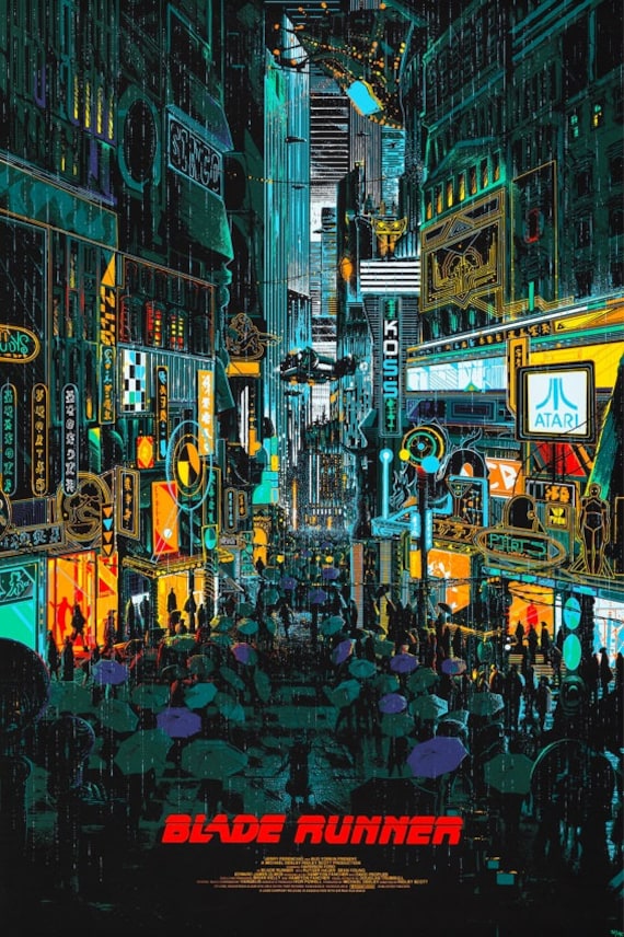 ブレードランナー/ヤツェク スタニシェフスキ/ポスター Amazon.co.jp: 映画ポスター ブレードランナー BLADE RUNNER 24