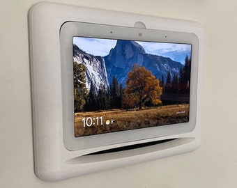 3D Printbaar Ontwerp Versie 10 - Muurinbouwkit voor Google Nest Hub 2de Gen (Digitaal Product)"