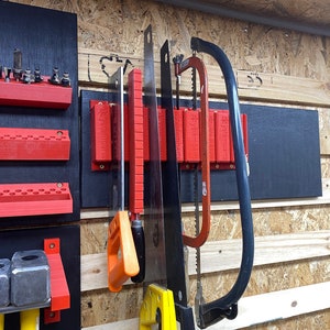 Space Saving Hand Saw Holder - Easily Hang Multiple Saws - 3D Printable Design