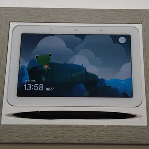 Digital Wall Mount Kit for Google Nest Hub 2nd Gen - Version 12 Wooden Frame (Digital Product)