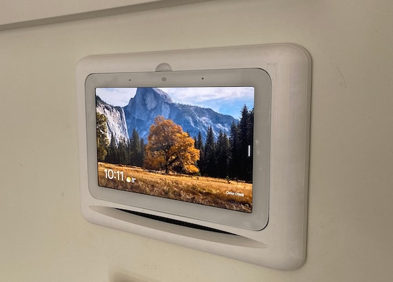 Google Nest Hub（第 2 世代）用スタイリッシュな壁掛け用キット