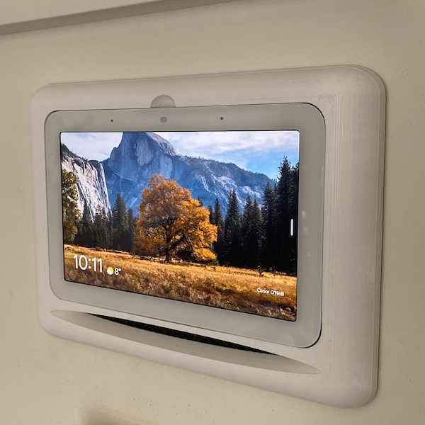 Stylish Wall Mounting Kit for Google Nest Hub 2nd Gen in Your Color product Design Version 10 - physical)