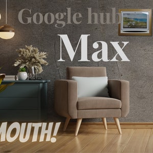 Stylish Wall Mount Kit for Google Nest Hub & Hub MAX