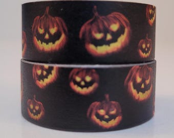 Halloween-washitape, plakboek, 2 m lang/15 mm breed, volledige rol