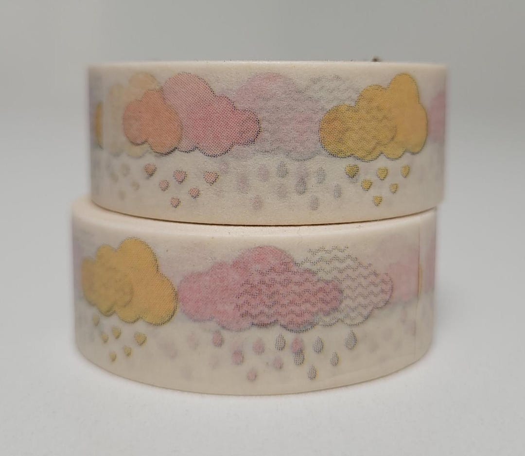 Pattern Weather Tape Weather Themed Washi Tape, Scrapbooking, 10m Length/15 Mm Wide, 1 Full ...