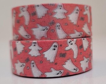 Nastro Washi di Halloween, per scrapbooking, lunghezza 5 m/larghezza 15 mm, 1 rotolo intero