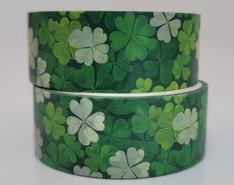 St. Patrick's Washi-tape, plakboek, 2 m lang/1,5 cm breed, 1 volledige rol