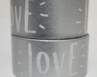 Love washi tape, Scrapbooking, 5m length/20 mm wide, Full roll