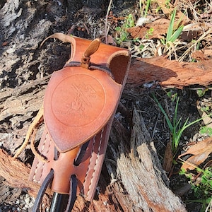 Ferro Rod With Leather Sheath