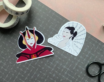 Queen of Naboo | TCW | sticker decal | STAR