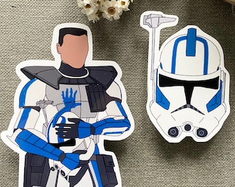 Domino Twin Echo | TCW | sticker decal | STAR