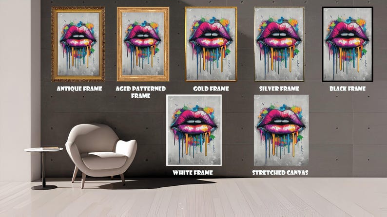 Colorful Monkey with Headphones Canvas Print, Modern Pop Art Wall Decor, Large Vibrant Animal Art, Fun Music-Themed Artwork for Living Room image 4