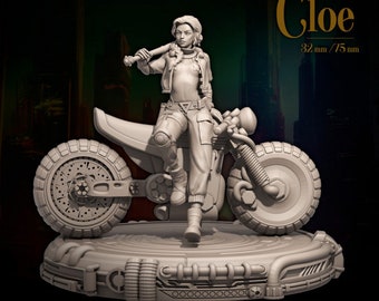 Cloe by Dungeons & Maidens (32mm, 75mm, unpainted)