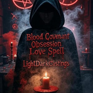 Blood Covenant Black Magic Love Spell- Control, Dominate, MAKE THEM YOURS!