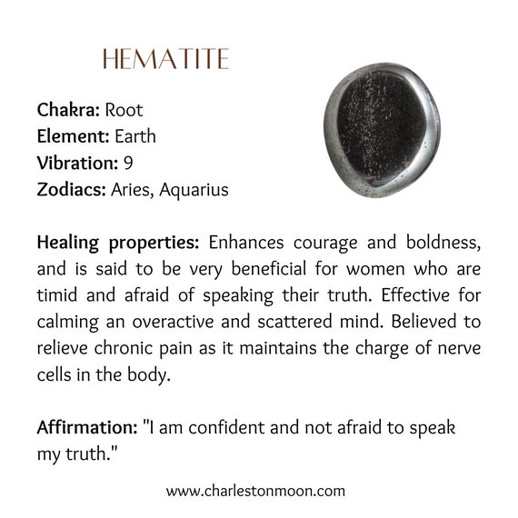 Hematite: Meaning, Uses, Benefisand Healing Properties
