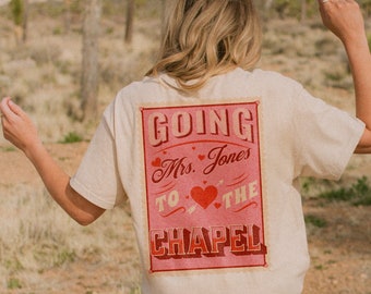 Going To The Chapel Shirt Vegas Bachelorette Shirts Bach Tour Shirts Future Mrs Shirt Lucky in Love Bachelorette Mrs Las Vegas Wedding Shirt
