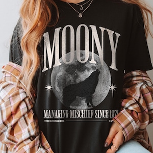 The Marauders Shirt All The Young Dudes Shirt Dark Academia Shirt Marauders Merch Bookish Merch ATYD Shirt Moony Shirt Wolf Shirt Fandom Tee