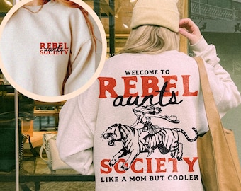 Sweatshirt tante Sweatshirt tante à l'époque de ma tante Sweatshirt cool tante sweat cadeaux tante future cool pull tante cadeau dieu mère