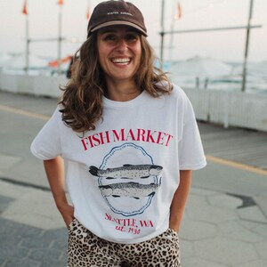 Fish Market Shirt Tinned Fish Shirt Sardines Shirt Y2K Clothing Coastal Aesthetic Shirt Fisherman Aesthetic Shirt Trout Shirt Fisherman Core