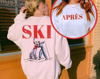Apres Ski Sweatshirt Apres Ski Club Ski Bachelorette Winter Bachelorette Apres Ski Sweater Colorado Sweatshirt Aspen Sweatshirt Ski Sweater