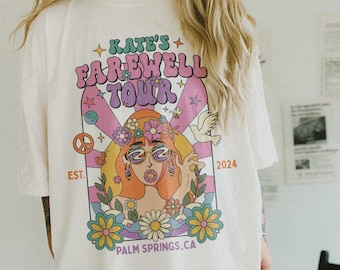 Farewell Tour Bachelorette Shirts Palm Springs Bachelorette Band Bach Tour Bachelorette Dazed and Engaged Shirts Hier kommt das Braut-Shirt