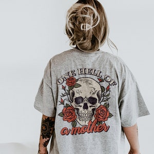 One Hell Of A Mother Shirt Bonus Mom Shirt Mothers Day Gifts New Mom Gift Push Present Bonus Mom Gift First Time Mom Gift Retro Stepmom Gift