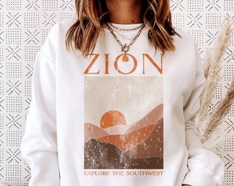 zion national park sweatshirt