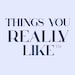 Thingsyoureallylike store logo