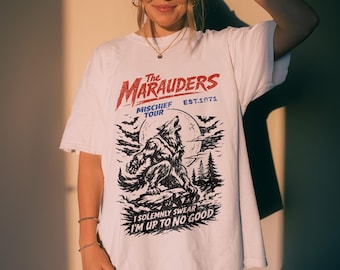 Die Marauders Shirt All die jungen Dudes Shirt Dark Academia Shirt Marauders Merch Bookish Merch ATYD Shirt Moony Shirt Wolf Shirt Fandom Tee