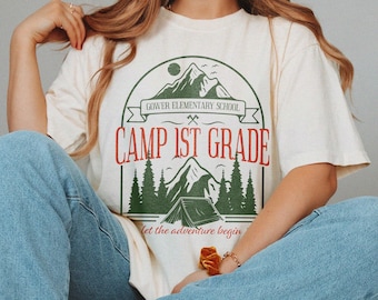 Custom Camp Teacher Shirt In My Teacher Era Shirt Third Grade Shirt Fourth Grade Shirt Camp Theme Fall Teacher Shirt Second Grade Teacher