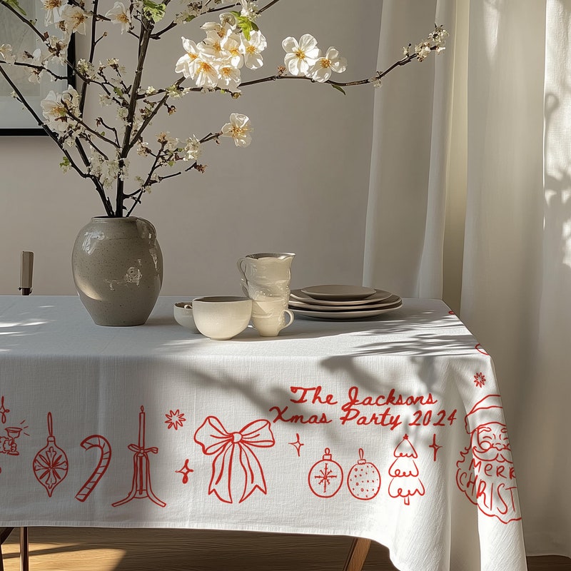 Custom Tablecloth - Etsy