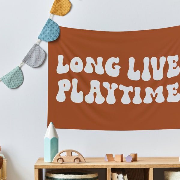 Play All Day Sign Playroom Wall Decor Playroom Sign Lets Play Sign Play Room Boho Wall Hanging Toddler Room Decor Where The Wild Ones Play