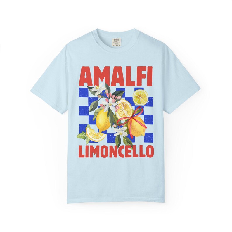 Amalfi Coast Shirt Limoncello Shirt Tomato Girl Summer Citrus Shirt La Dolce Vita Shirt Ciao Bella Shirt Coastal Aesthetic Shirt Italy Shirt image 6