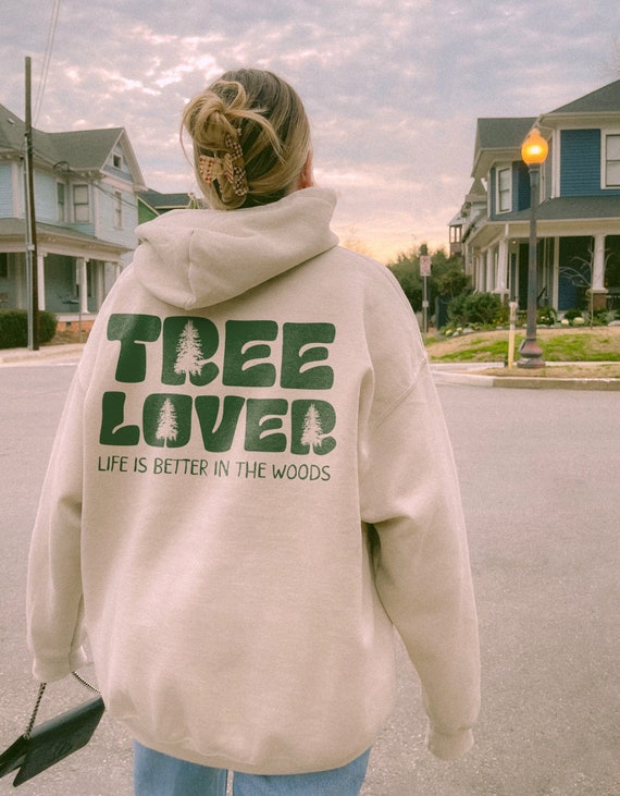 Tree Lover Hoodie Protect Our Forests Hoodie Granola Girl Planet Over Profit Hoodie Ecology Hoodie Tree Hugger Gift Environmental Gifts