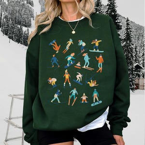 Apres Ski Sweatshirt Apres Ski Club Retro Apres Ski Sweater Ski Bachelorette Colorado Sweatshirt Aspen Ski Sweater Retro Skiing Sweatshirt