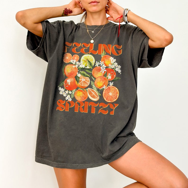 Feeling Spritzy Shirt Retro Spritz Shirt Italy Girls Trip Shirts Spritz Bachelorette Shirts Love At First Spritz Luxury Bachelorette Shirts image 3