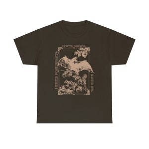 Persephone Shirt Light Academia Shirt Poet Shirt Bookish Shirt Greek Mythology Shirt Dark Academia Clothing Pomegranate Shirt Greek Myth Tee image 5