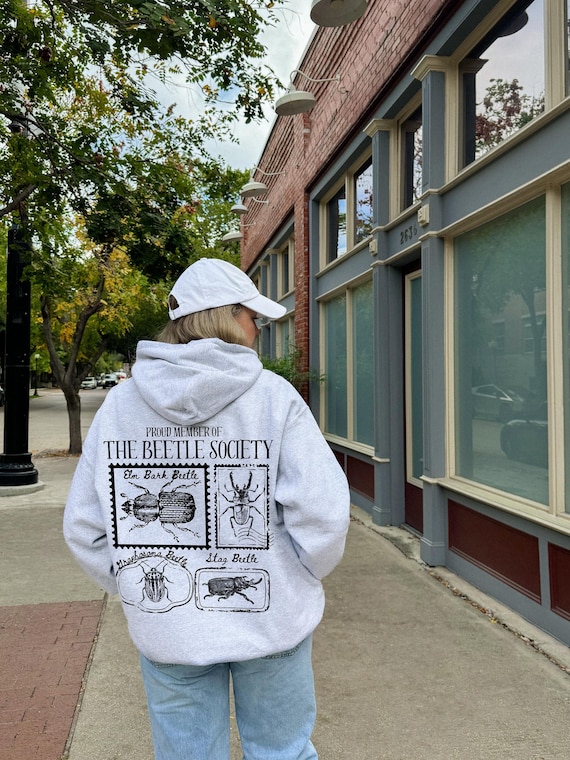 Stag Beetle Hoodie Bugs Hoodie Insect Hoodie Bug Lover Hoodie Entomology Hoodie Goblincore Hoodie Bug Lover Gift Distracted by Bugs Hoodie