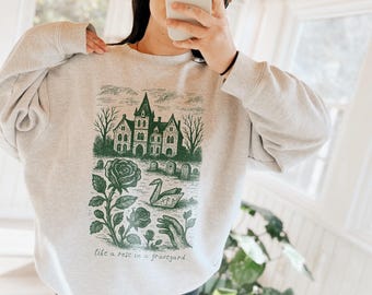 Subtile Dramione Sweatshirt Buchclub Sweatshirt Dramione Merch Manacled Sweatshirt Enemies Liebhaber Sweatshirt Dramione Geschenke Origami Schwan