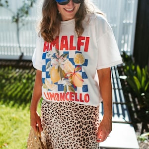 Amalfi Coast Shirt Limoncello Shirt Tomato Girl Summer Citrus Shirt La Dolce Vita Shirt Ciao Bella Shirt Coastal Aesthetic Shirt Italy Shirt image 1