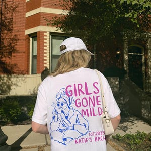 Girls Gone Mild Shirt Spa Bachelorette Shirt Pjs and Prosecco Shirts Fresh Off the Market Spa Day Coastal Grandma Bachelorette Slumber Party