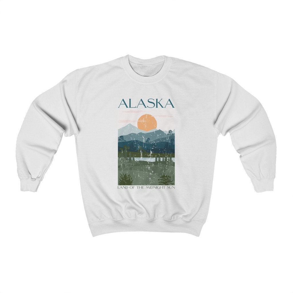 Alaska Sweatshirt National Park Sweatshirt Mountain