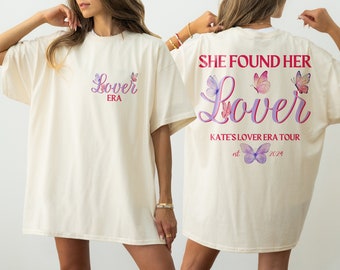 Sie fand ihr Liebhaber-Shirt Liebhaber Bachelorette Shirt Abschiedstour Bachelorette Shirts in ihrer Braut-Ära Shirt Schmetterling Shirt Love Story Shirt