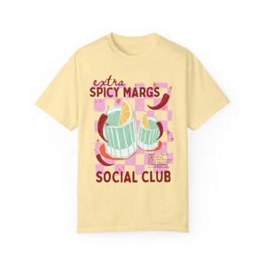 Spicy Margs Shirt Spicy Shirt Margarita Shirt Margarita Social Club Shirt Old Money Aesthetic Shirt Margs And Matrimony Shirt Tequila Shirt image 7